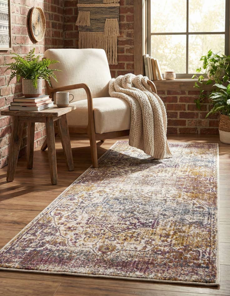 Detail image of  2' x 6' Deepa Runner Rug