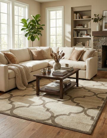 9' x 12' Lattice Rug