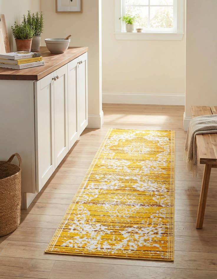 Detail image of  2' x 6'  Washable Vista Breeze Indoor / Outdoor Runner Rug