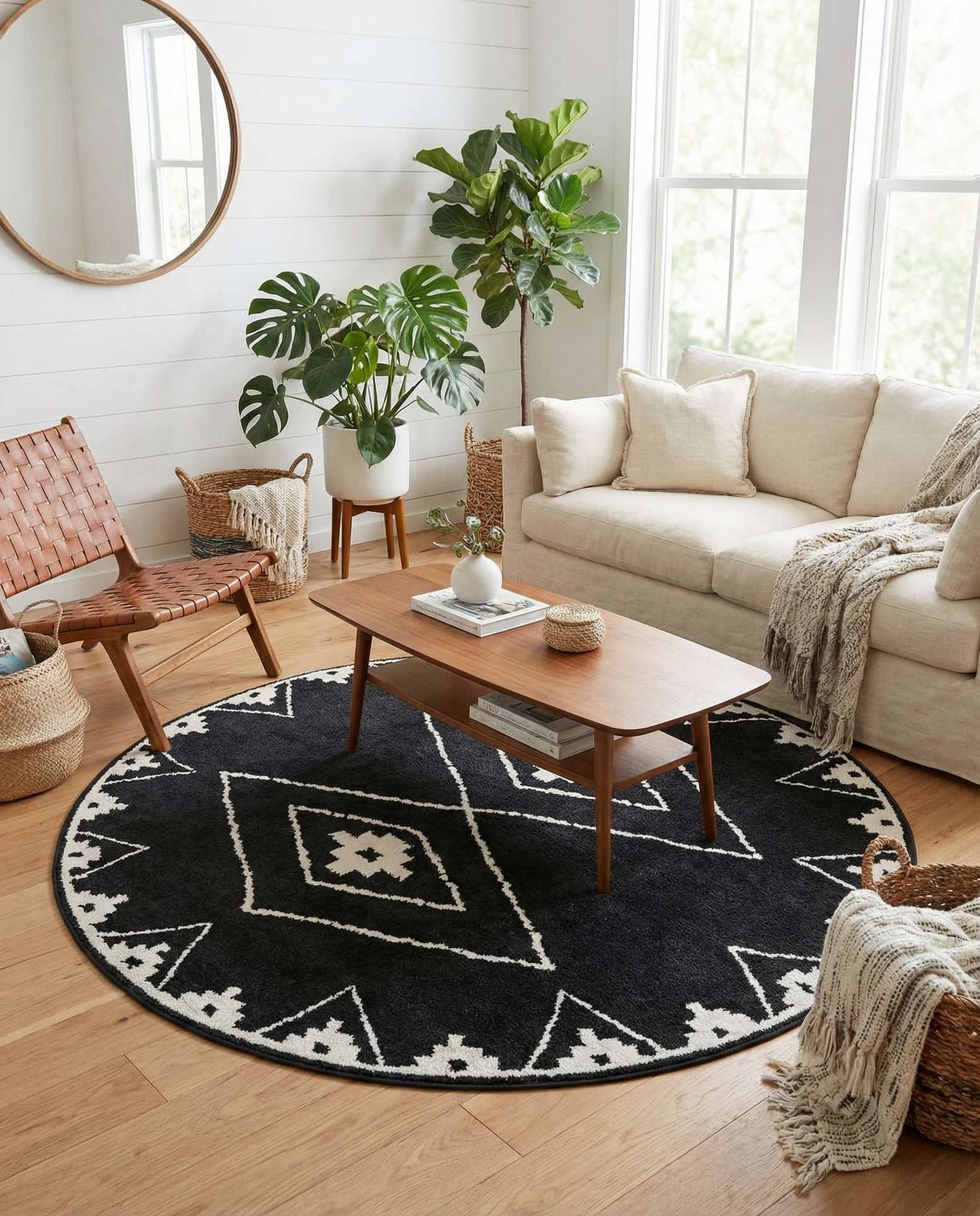 7' 10 x 7' 10 Oslo Round Rug