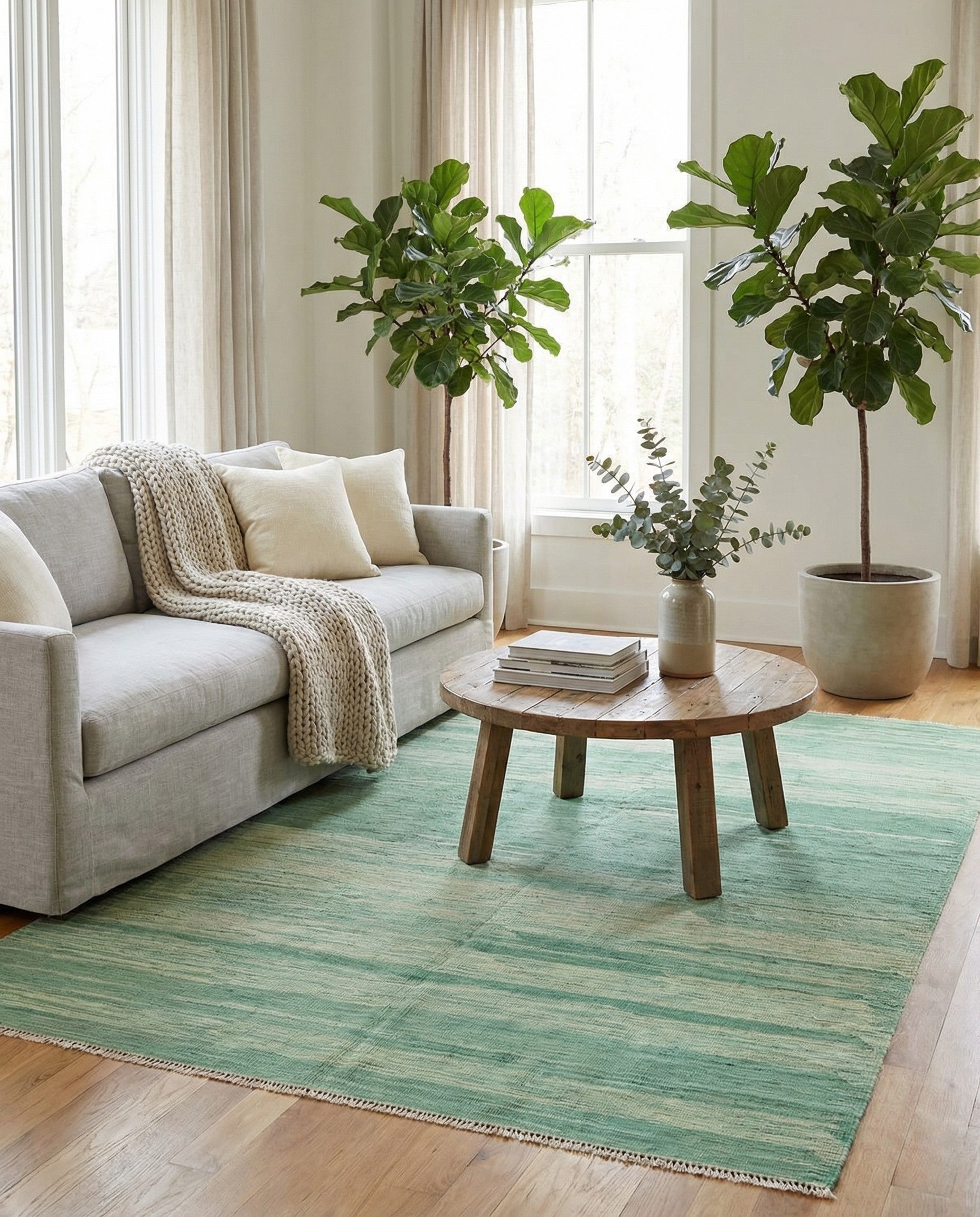 205cm x 300cm Tejido a mano Kilim Modern Alfombra Lana