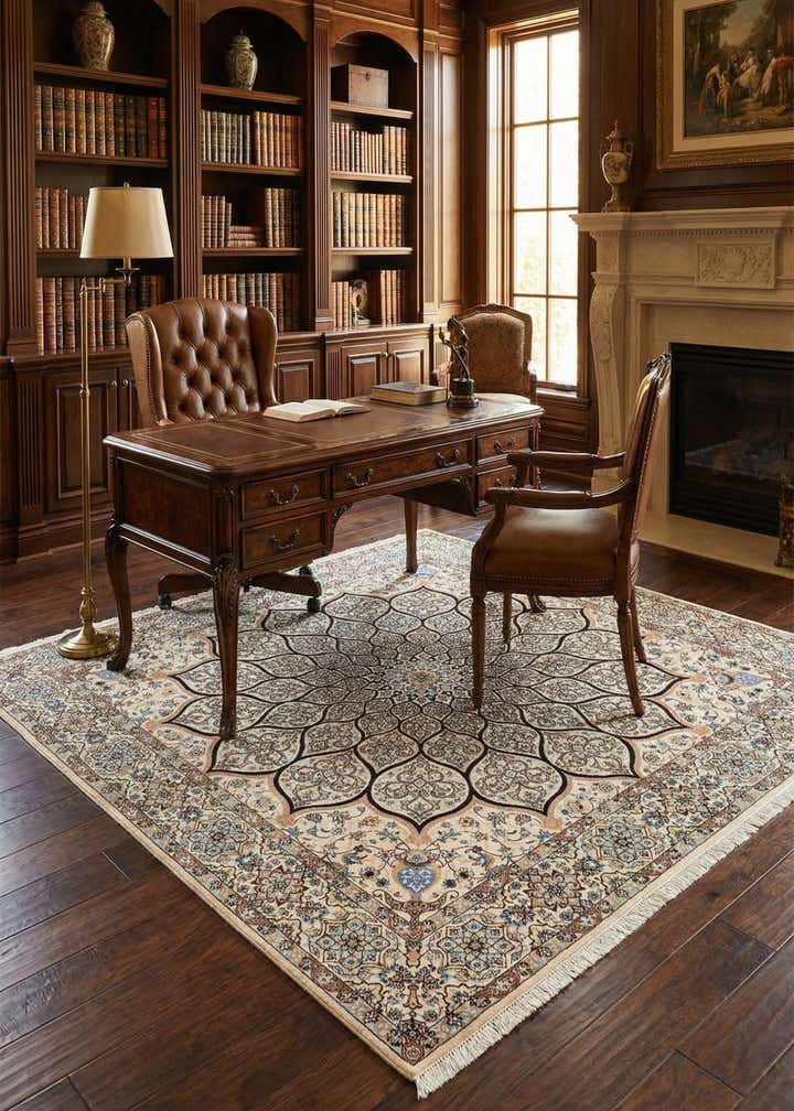 6' 9 x 6' 9 Nain Square Rug