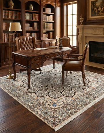 6' 9 x 6' 9 Nain Square Rug