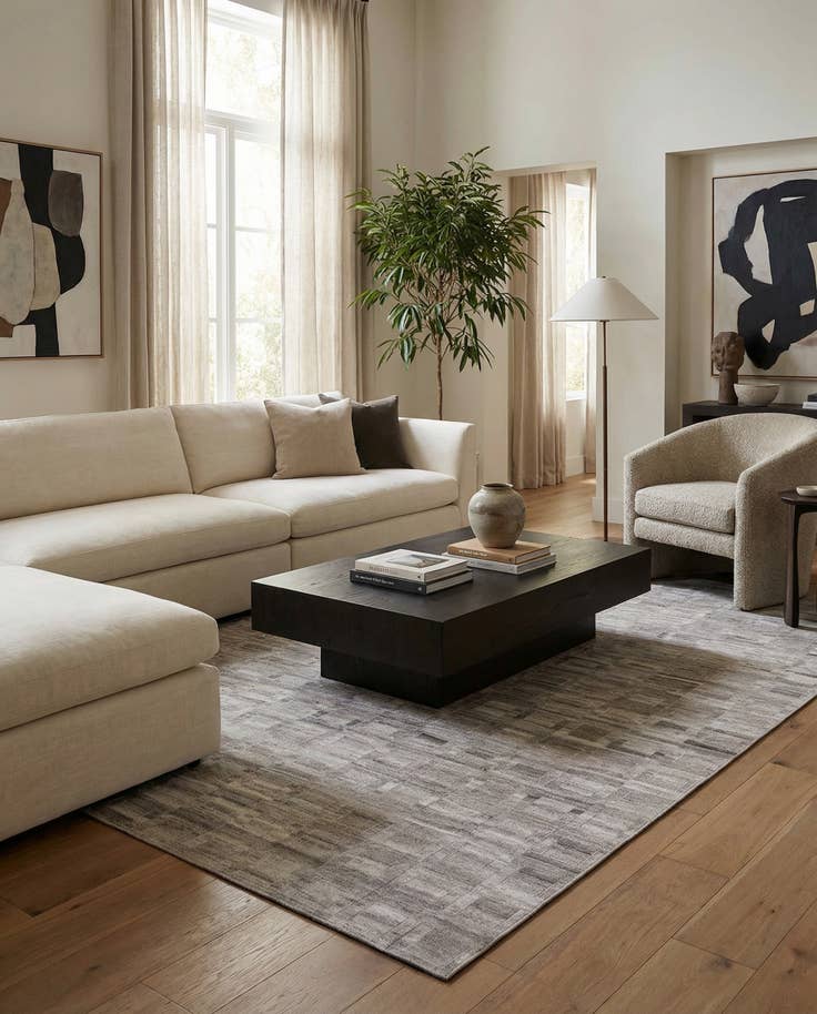 Detail image of 5' x 7' 7 Cowhide Rug