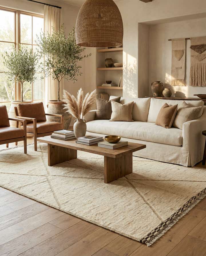 5' 7 x 7' 10 Beni Marok Rug