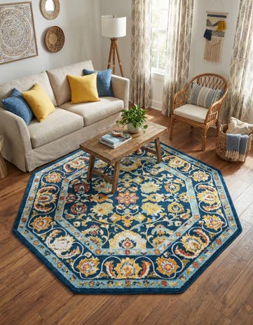 7' x 7' Aurelia Octagon Rug
