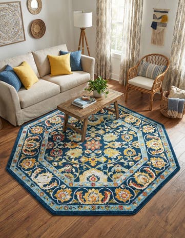 7' x 7' Aurelia Octagon Rug