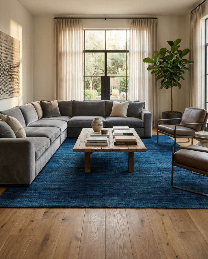 7' 9 x 10' 5 Hand Knotted Darya Wool Rug