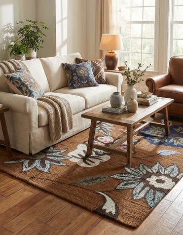 4' x 5' 10 Agra Rug