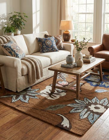 4' x 5' 10 Agra Rug