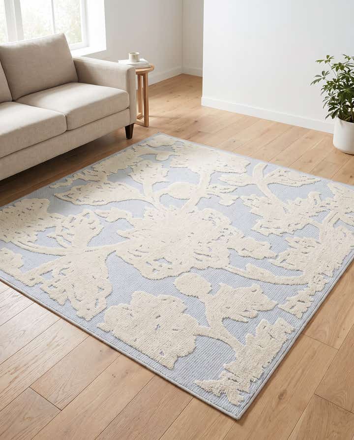 5' 3 x 5' 3 Easy-Clean Aruba Indoor / Outdoor Square Rug