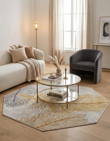 5' 3 x 5' 3 Finsbury Octagon Rug