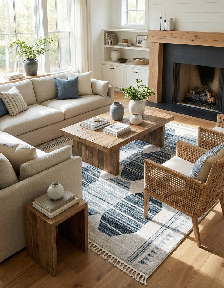 Detail image of 12' x 12' Aramis Square Rug