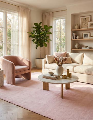 6' 6 x 9' 10 Hand Knotted Darya Wool Rug