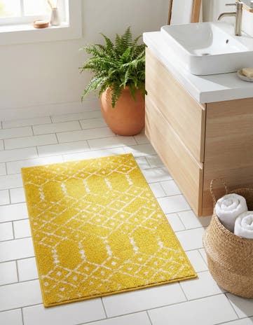 Yellow Paxon Trellis Rug