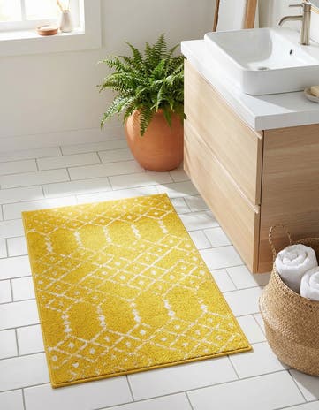 Yellow Paxon Trellis Rug