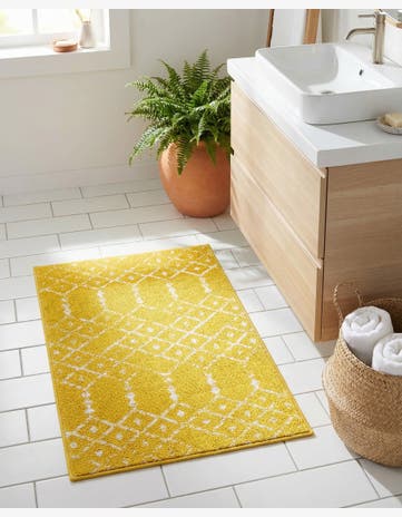 Yellow Paxon Trellis Rug