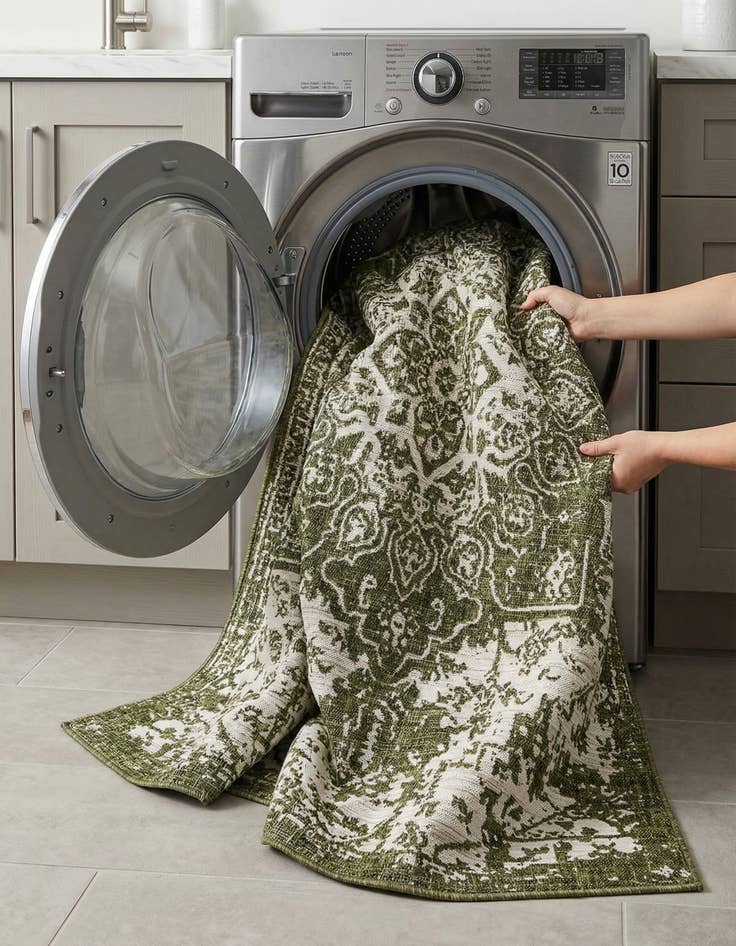 Detail image of 6' x 9'  Washable Jill Zarin Dubai Indoor / Outdoor Rug