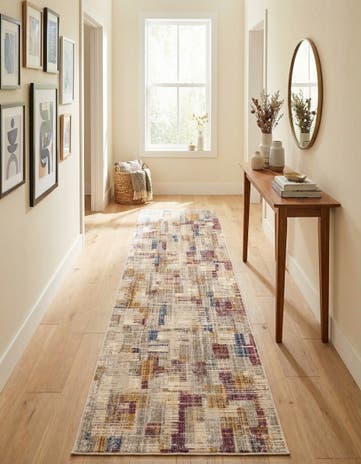 Ivory Deepa Runner Rug