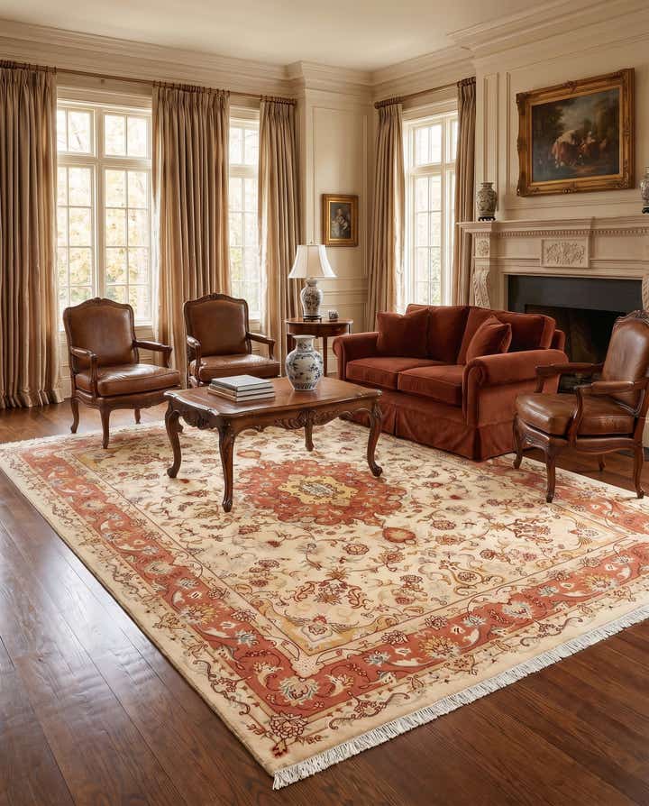 5' 7 x 7' 9 Tabriz Rug