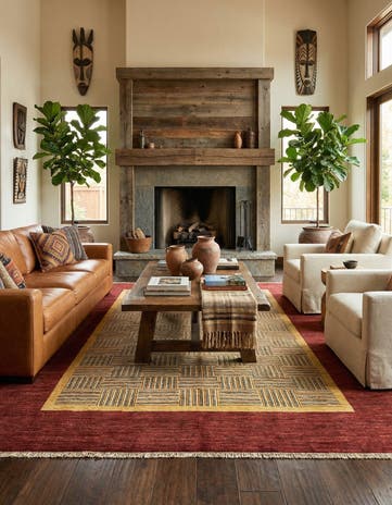6' 7 x 9' 9 Juma Wool Rug