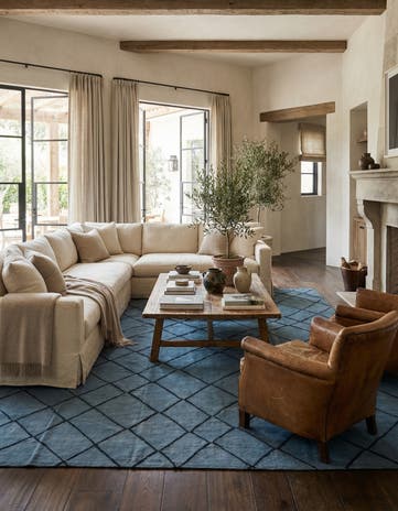 10' 6 x 13' 3 Hand Woven Moroccan Wool Rug