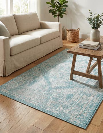 3' x 5' 3 Easy-Clean Traditional Indoor / Outdoor Rug