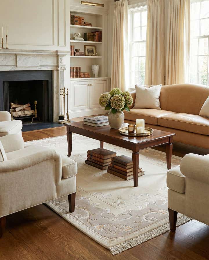 4' 1 x 6' Hand Knotted Darya Wool Rug