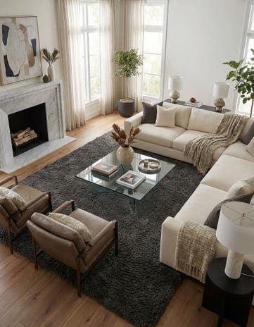 Slate Marilyn Monroe™ Shag Rug