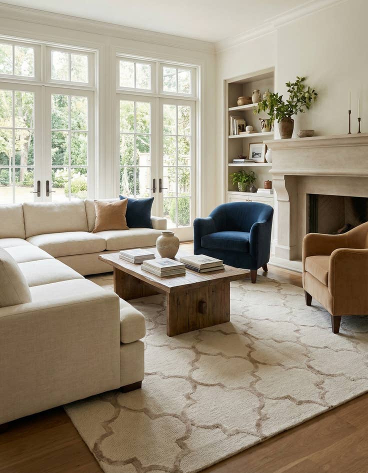 Detail image of 7' 6 x 9' 6 Luna Rug