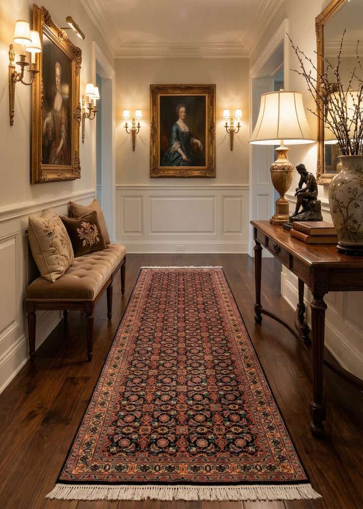 2' 5 x 9' 9 Tabriz Mahi Wool Runner Rug