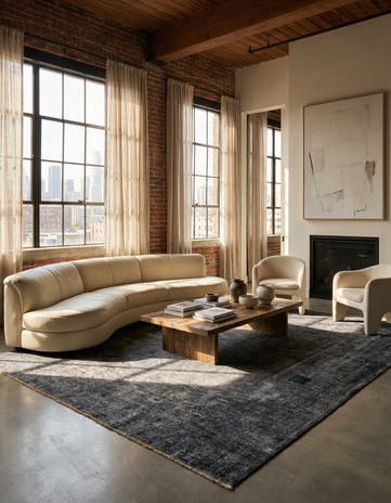 9' 10 x 11' 7 Hand Knotted Ultra Vintage Persian Wool Rug