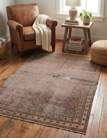 3' 9 x 5' 10 Hand Knotted Balouch Persian Wool Rug