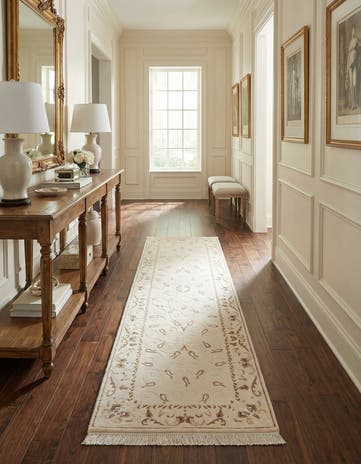 2' 8 x 9' 9 Hand Knotted Darya Wool Runner Rug