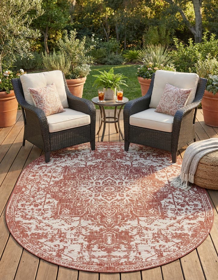 7' 10 x 10' Easy-Clean Jill Zarin Dubai Indoor...