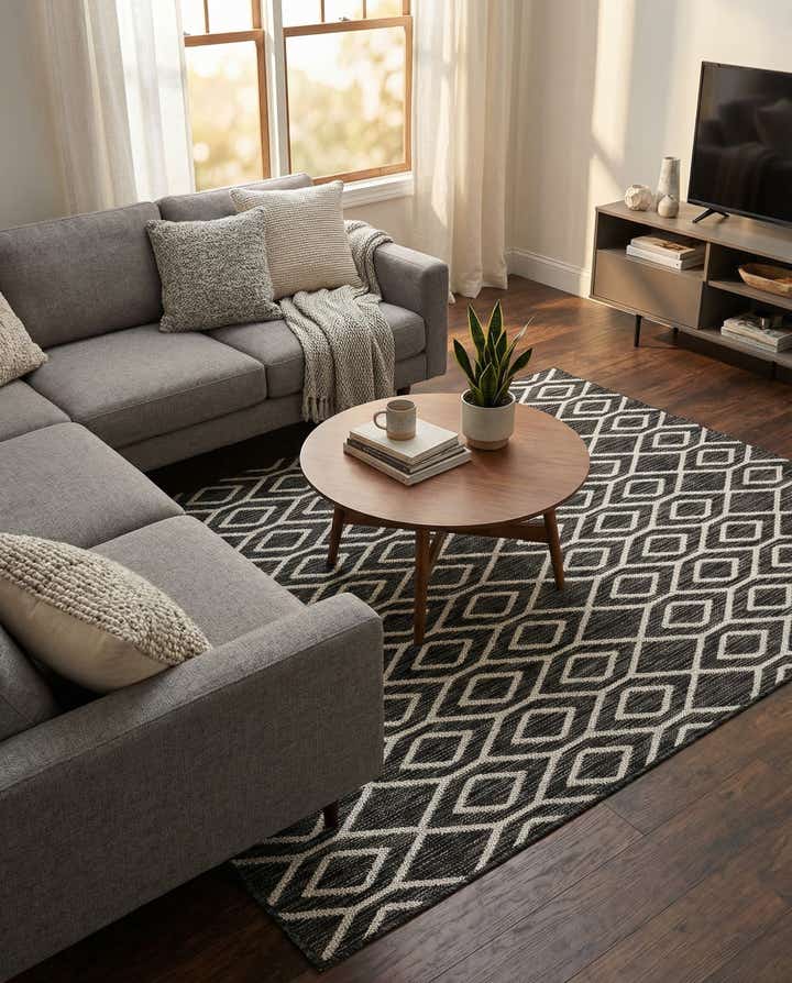 4' x 6' Easy-Clean Jill Zarin Turks and Caicos Indoor / Outdoor Rug