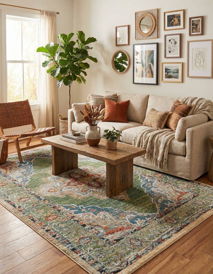 Detail image of 6' x 9' Isabella Rug