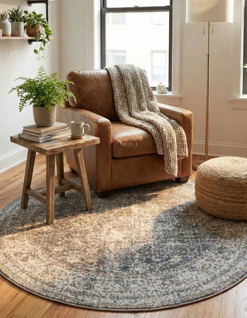 4' x 4' Santiago Round Rug