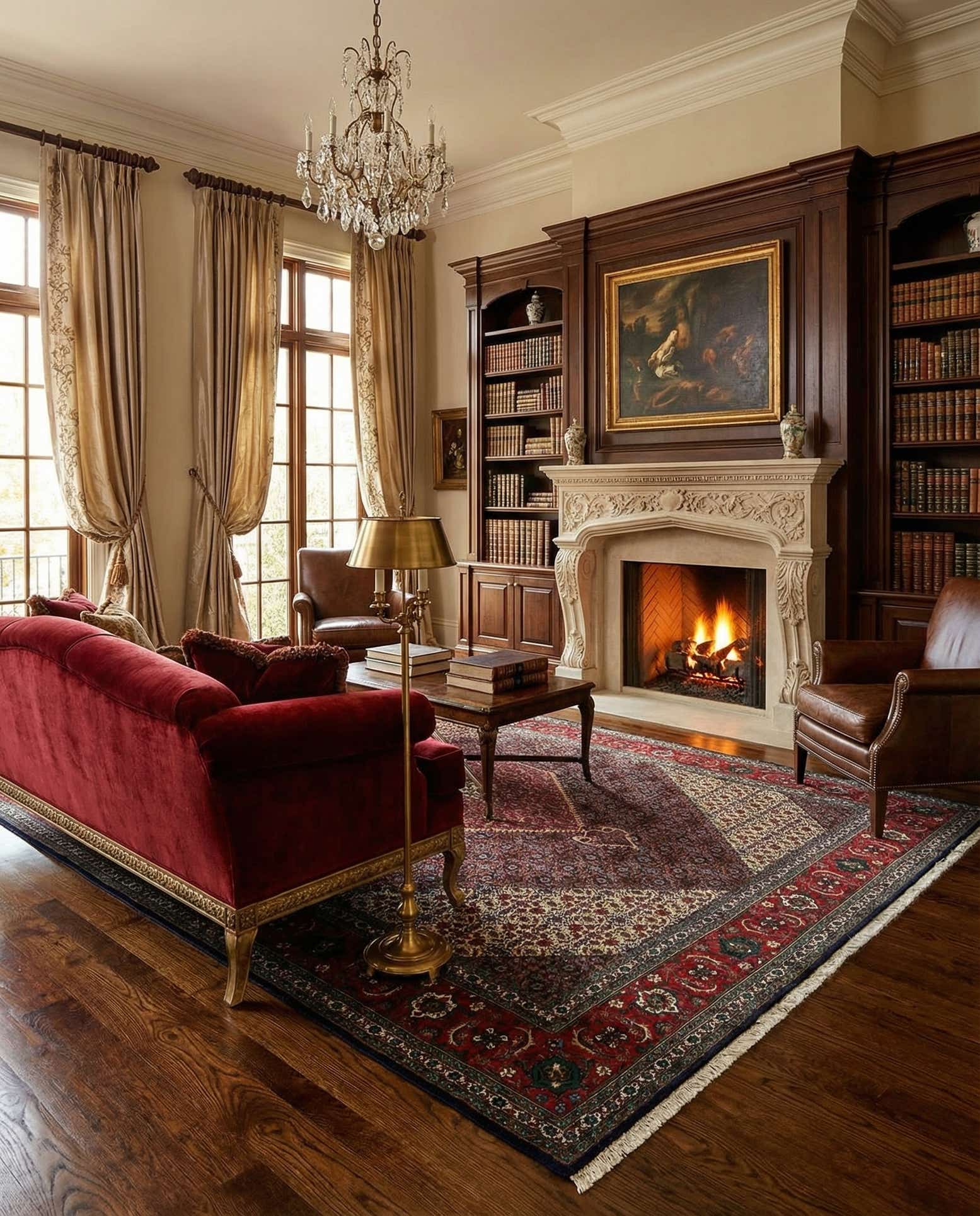 9' 11 x 13' 1 Tabriz Mahi Rug