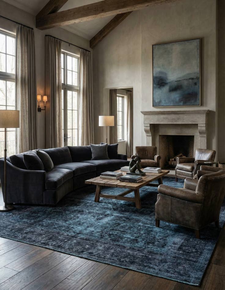 Detail image of  9' 10 x 12' 10  Hand Knotted Ultra Vintage Persian Wool Rug