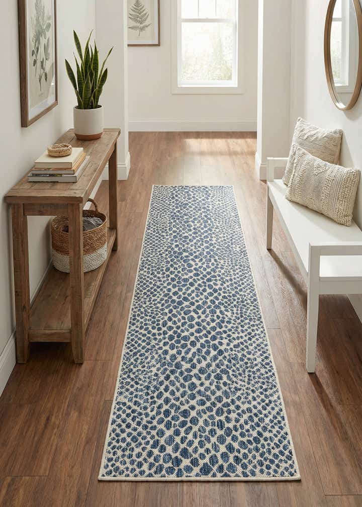 2' x 8' Easy-Clean Jill Zarin Cape Town Indoor / Outdoor Runner Rug