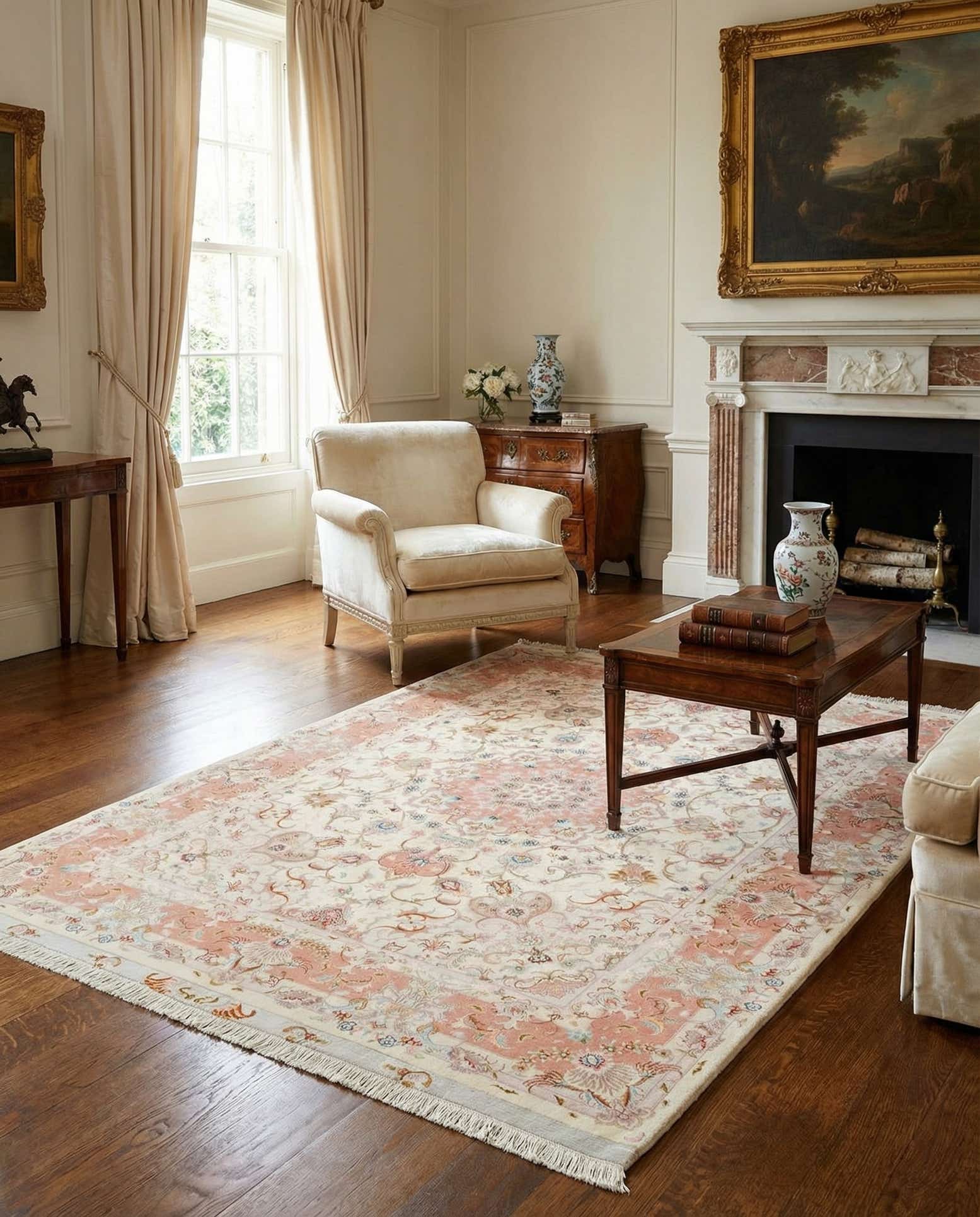 4' 11 x 6' 11 Tabriz Rug