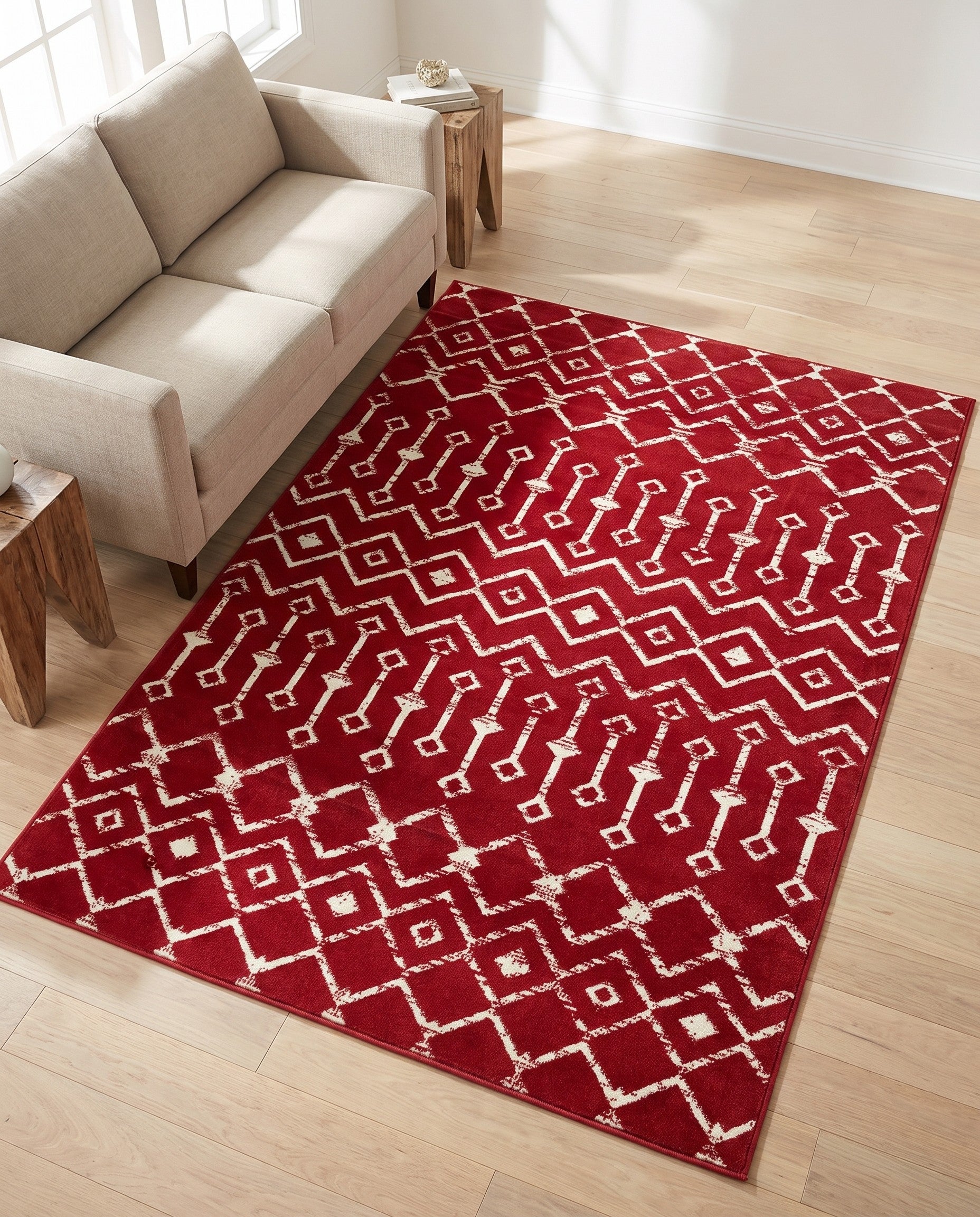4' x 6' Kasbah Trellis Rug