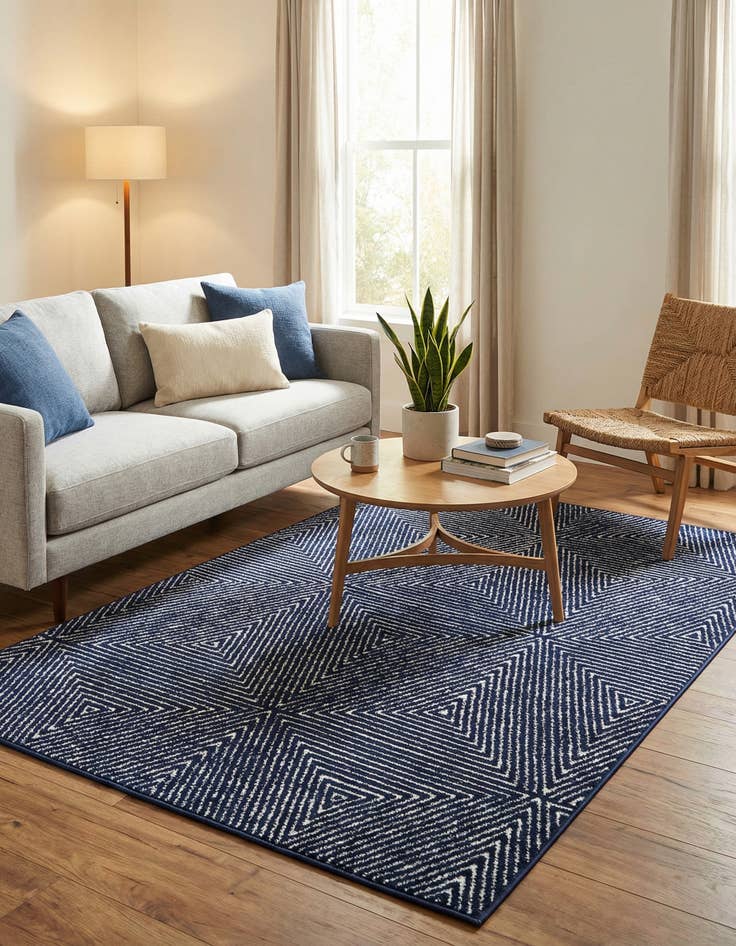 Detail image of 4' x 6'  Washable Sabrina Soto Indoor / Outdoor Rug