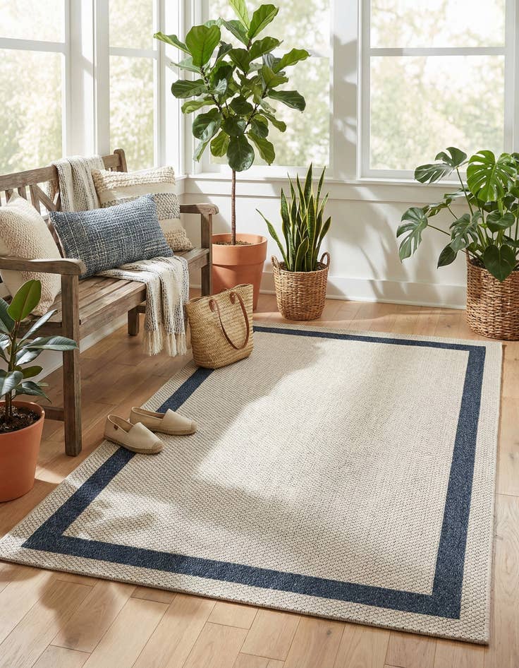 Detail image of 4' 2 x 6' Georgia Rug