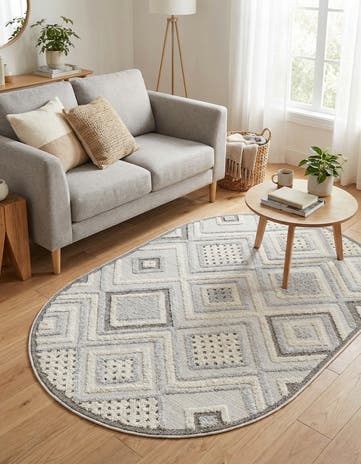 4' x 6' Arlo Oval Rug