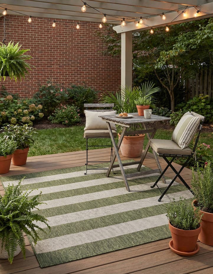 6' x 6' Easy-Clean Ribbon Indoor / Outdoor...