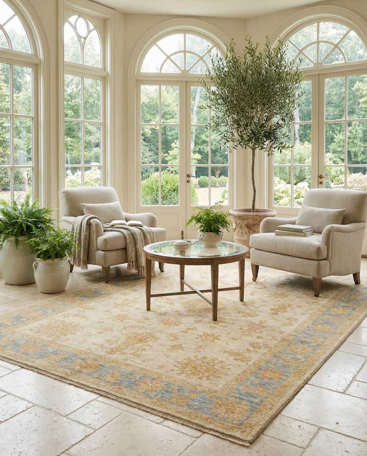 5' 1 x 6' 6 Kaizar Wool Rug