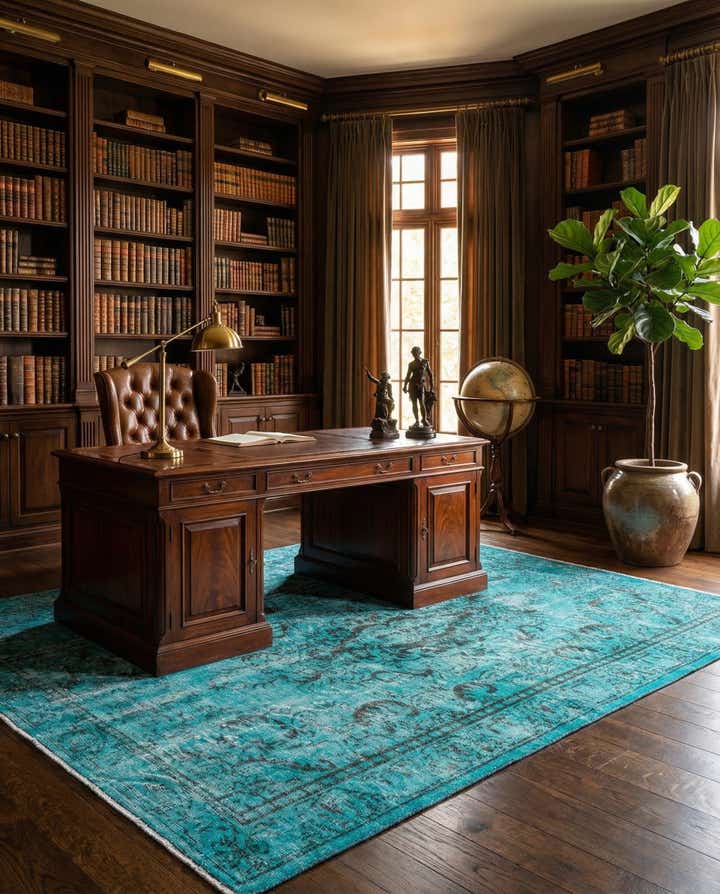 5' 11 x 9' 2 Ultra Vintage Wool Rug