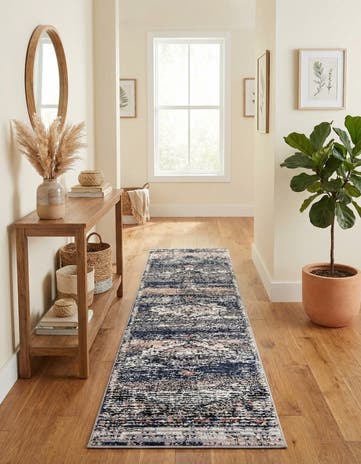 Blue Tucson Runner Rug